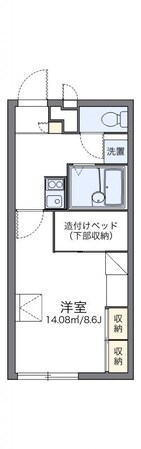 レオパレスエスポワールの物件間取画像